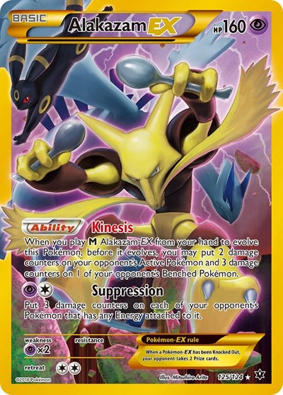 Alakazam EX (Secret) - XY - Fates Collide - 125/124
