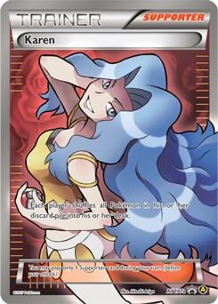Karen - XY177a - Alternate Art Promos - XY177a
