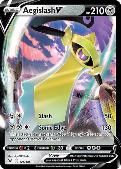 Aegislash V - SWSH04: Vivid Voltage - 126/185