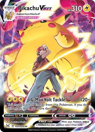 Pikachu VMAX - SWSH11: Lost Origin Trainer Gallery - TG17/TG30