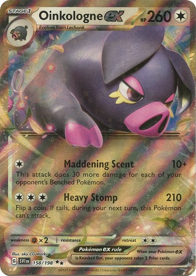 Oinkologne ex - 158/198 - SV01: Scarlet & Violet Base Set - 158/198