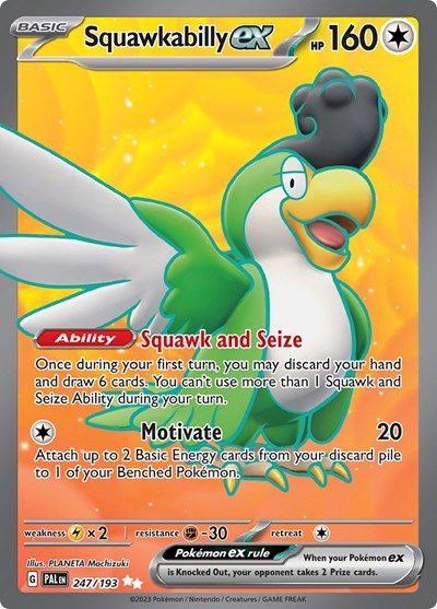 Squawkabilly ex - 247/193 - SV02: Paldea Evolved - 247/193