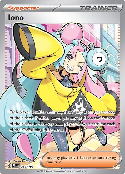 Iono - 254/193 - SV02: Paldea Evolved - 254/193