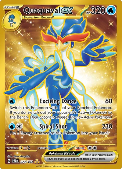 Quaquaval ex - 273/193 - SV02: Paldea Evolved - 273/193