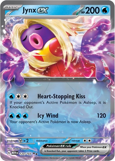Jynx ex - 124/165 - SV: Scarlet & Violet 151 - 124/165