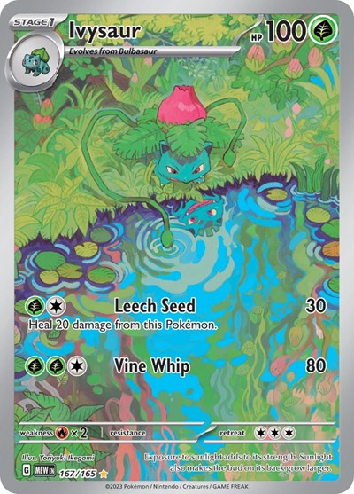 Ivysaur - 167/165 - SV: Scarlet & Violet 151 - 167/165