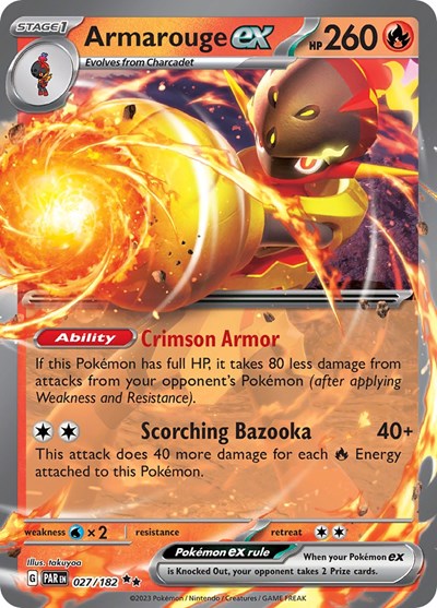 Armarouge ex - SV04: Paradox Rift - 027/182