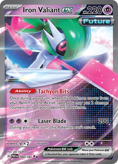 Iron Valiant ex - 089/182 - SV04: Paradox Rift - 089/182