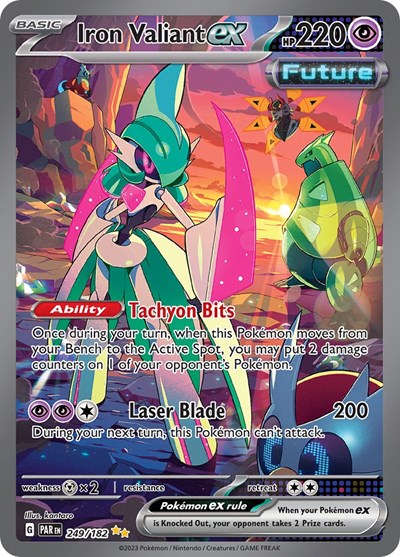 Iron Valiant ex - 249/182 - SV04: Paradox Rift - 249/182