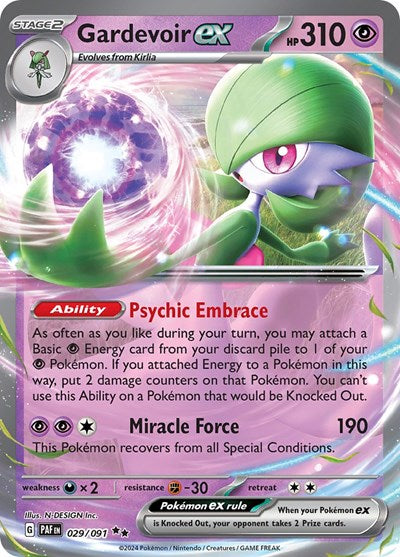 Gardevoir ex - 029/091 - SV: Paldean Fates - 029/091