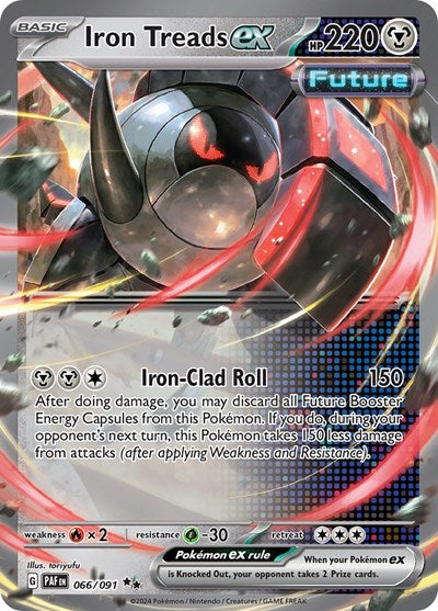 Iron Treads ex - SV: Paldean Fates - 066/091
