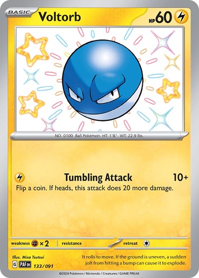 Voltorb - SV: Paldean Fates - 133/091