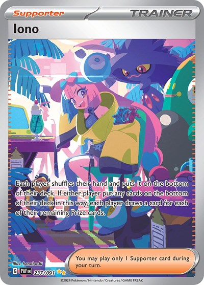 Iono - 237/091 - SV: Paldean Fates - 237/091