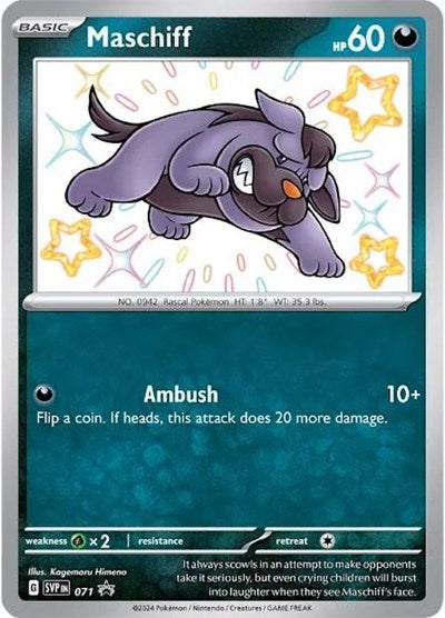 Maschiff - 071 - SV: Scarlet & Violet Promo Cards - 071