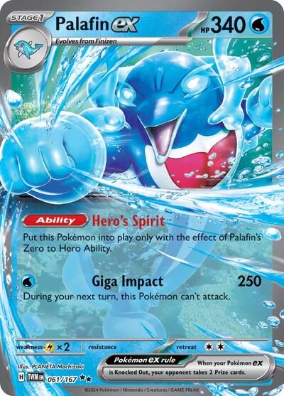 Palafin ex - 061/167 - SV06: Twilight Masquerade - 061/167