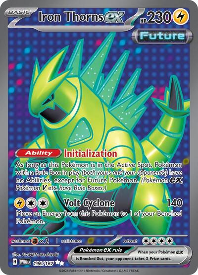 Iron Thorns ex - 196/167 - SV06: Twilight Masquerade - 196/167