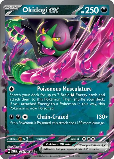 Okidogi ex - 036/064 - SV: Shrouded Fable - 036/064