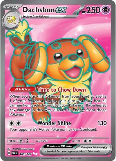 Dachsbun ex - 160/142 - SV07: Stellar Crown - 160/142