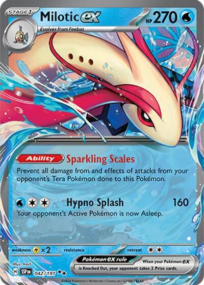 Milotic ex - 042/191 - SV08: Surging Sparks - 042/191