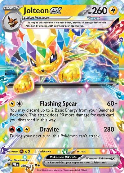 Jolteon ex - 030/131 - SV: Prismatic Evolutions - 030/131