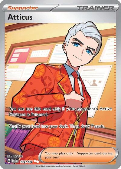 Atticus - 134/131 - SV: Prismatic Evolutions - 134/131
