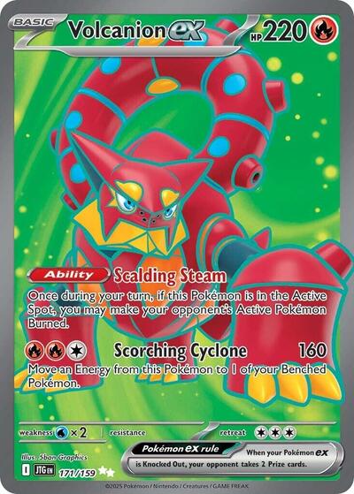 Volcanion ex - 171/159 - SV09: Journey Together - 171/159