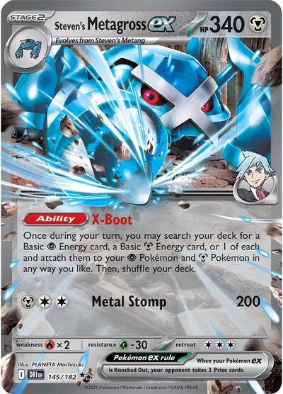Steven's Metagross ex - SV10: Destined Rivals - 145/182