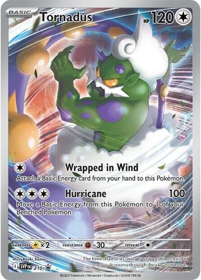 Tornadus - 210 - SV: Scarlet & Violet Promo Cards - 210
