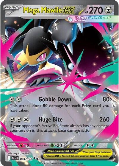 Mega Mawile ex - 094/132 - ME01: Mega Evolution - 094/132