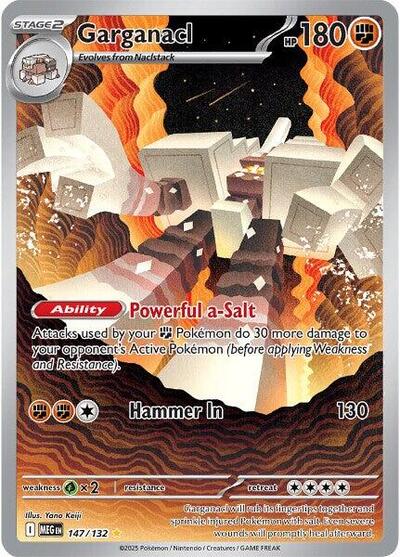 Garganacl - 147/132 - ME01: Mega Evolution - 147/132