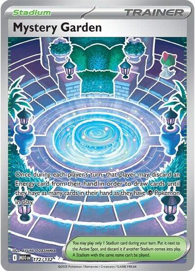 Mystery Garden - 172/132 - ME01: Mega Evolution - 172/132