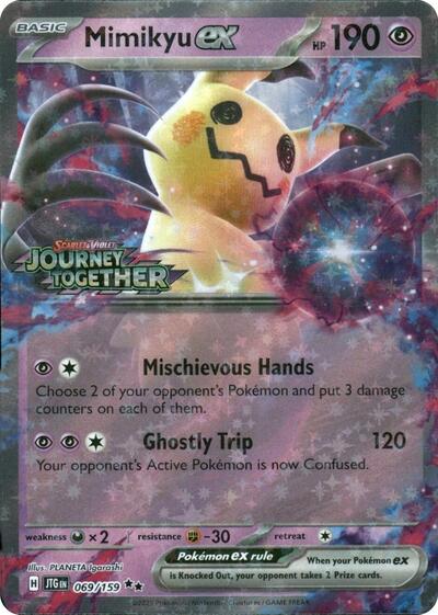Mimikyu ex (Journey Together Stamped) - Miscellaneous Cards & Products - 069/159