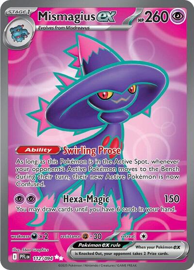 Mismagius ex - 112/094 - ME02: Phantasmal Flames - 112/094