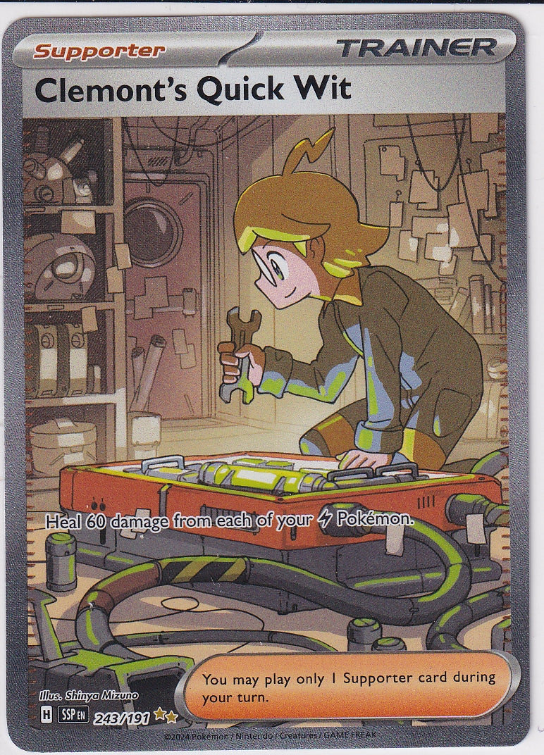 Clemont´s Quick Wit