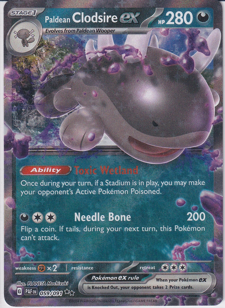 Paldean Clodsire ex