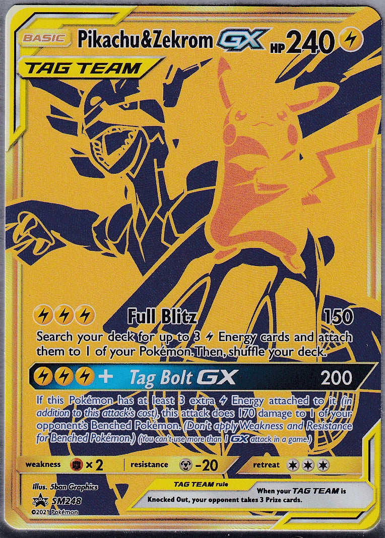 Pikachu & Zekrom GX