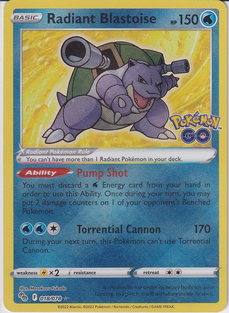 Radiant Blastoise