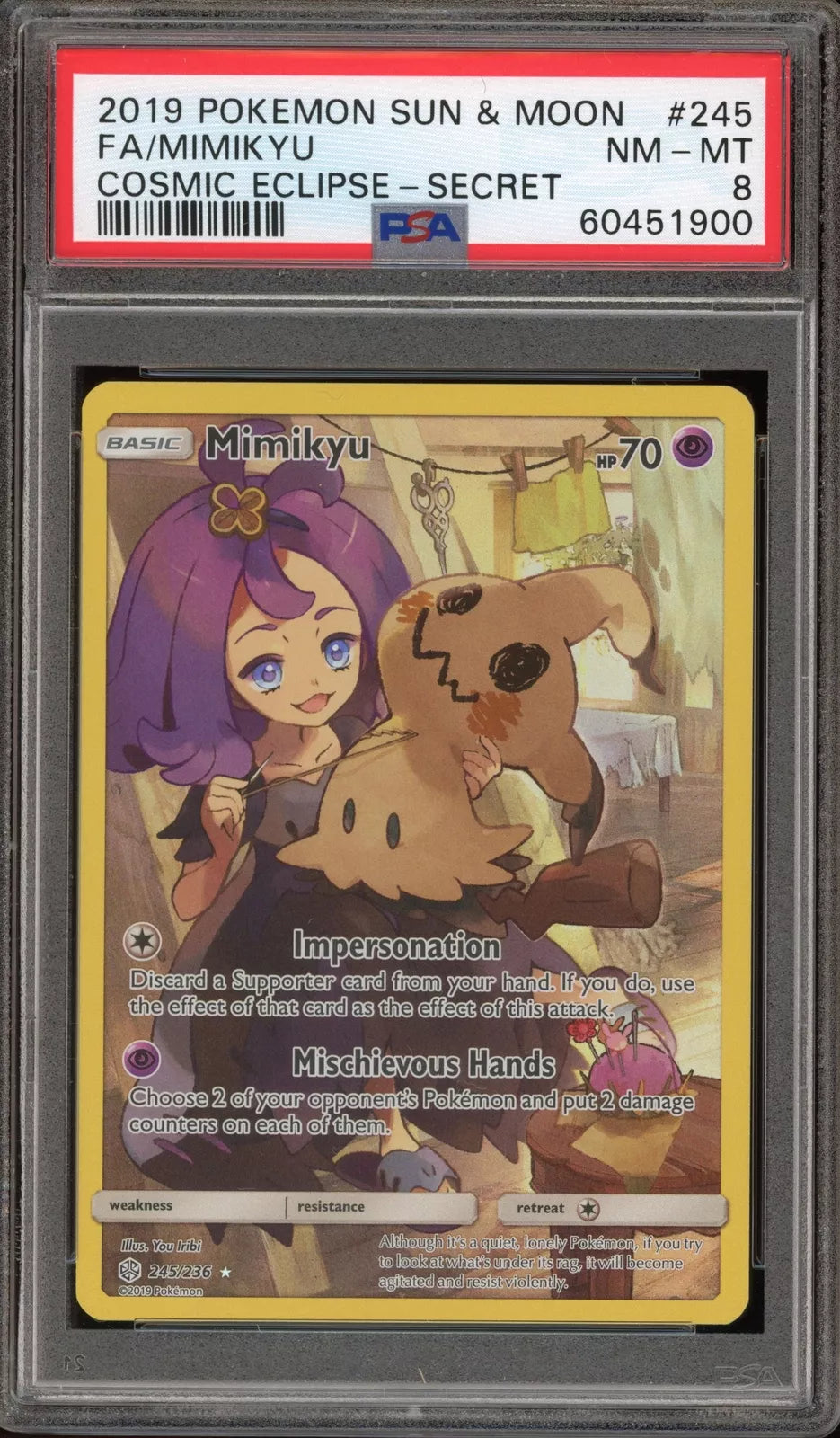 Mimikyu #8 Cosmic Eclipse-Secret