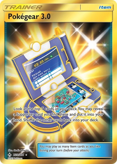Pokegear 3.0 (Secret) - SM - Unbroken Bonds - 233/214