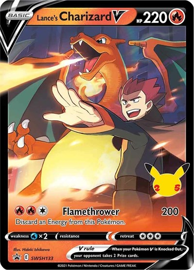 Lance's Charizard V - SWSH133 - SWSH: Sword & Shield Promo Cards - SWSH133