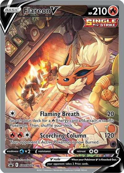 Flareon V - SWSH179 - SWSH: Sword & Shield Promo Cards - SWSH179