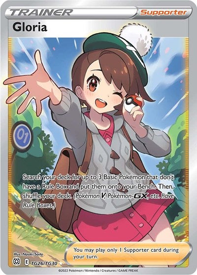 Gloria - SWSH09: Brilliant Stars Trainer Gallery - TG26/TG30