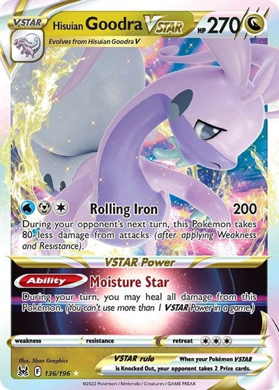 Hisuian Goodra VSTAR - SWSH11: Lost Origin - 136/196