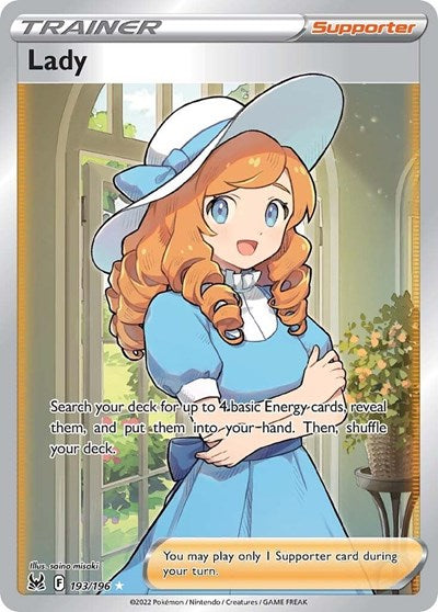 Lady (Full Art) - SWSH11: Lost Origin - 193/196