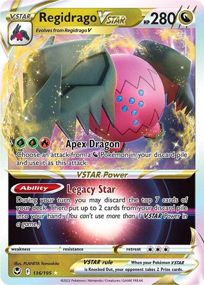 Regidrago VSTAR - SWSH12: Silver Tempest - 136/195