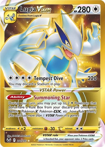 Lugia VSTAR (Secret) (211) - SWSH12: Silver Tempest - 211/195
