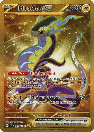 Miraidon ex - 253/198 - SV01: Scarlet & Violet Base Set - 253/198