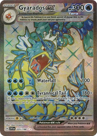 Gyarados ex - 225/198 - SV01: Scarlet & Violet Base Set - 225/198