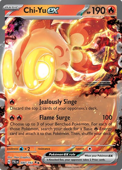 Chi-Yu ex - 040/193 - SV02: Paldea Evolved - 040/193
