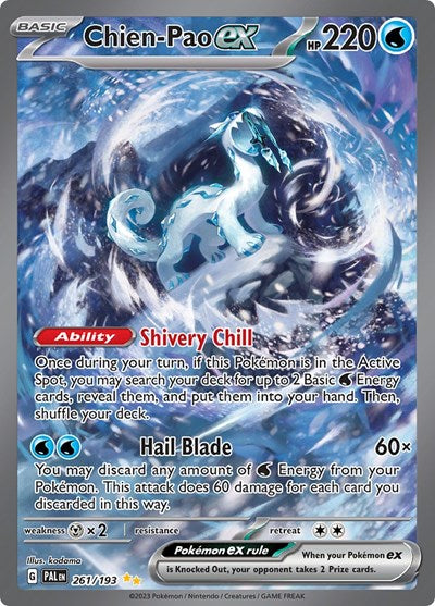 Chien-Pao ex - 261/193 - SV02: Paldea Evolved - 261/193